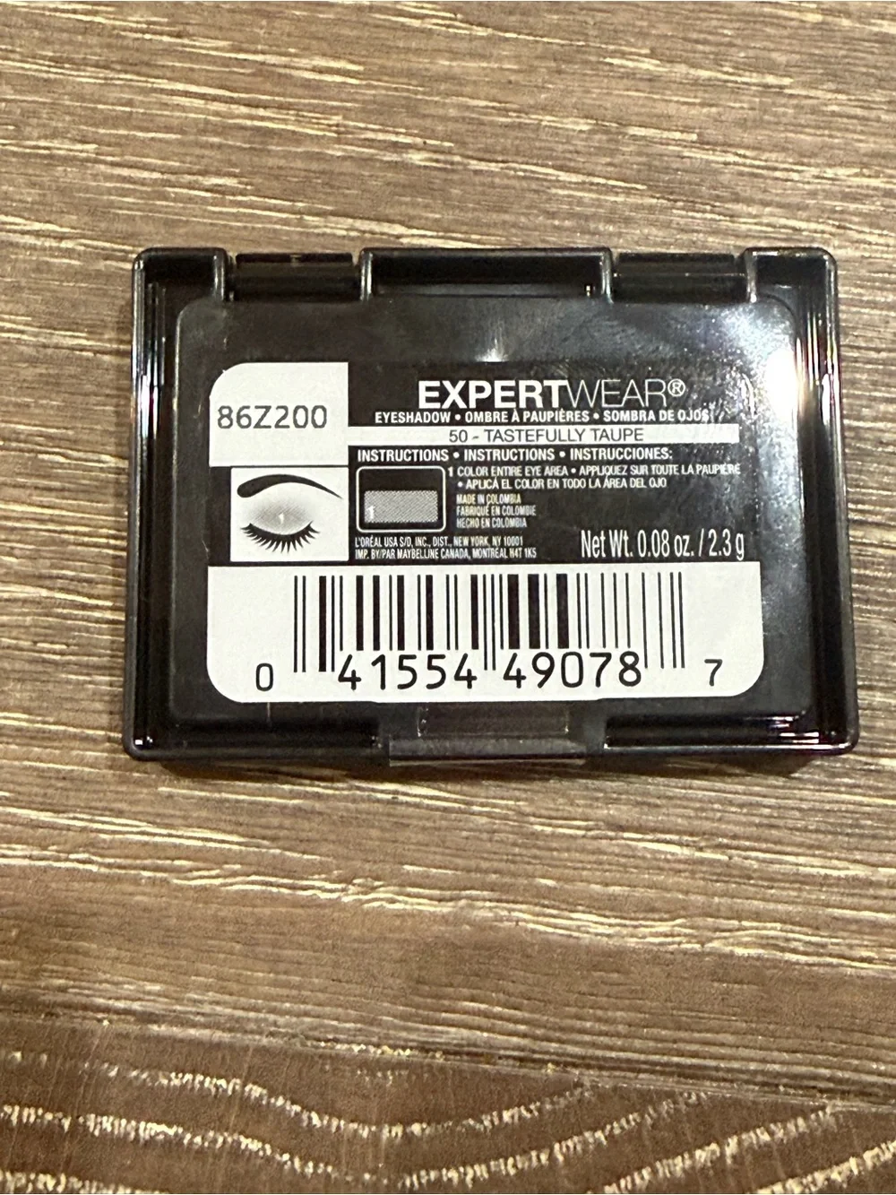 NWT Maybelline New York Eye Shadow Single - Tastefully Taupe (50S)